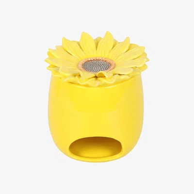 The Range Sunflower Oil And Wax Burner - Yellow