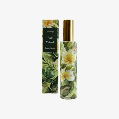 The Range Bali Whirl Room Spray in Gift Box - Green