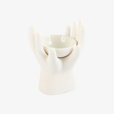The Range Healing Hands Aroma Diffuser Oil Burner - White