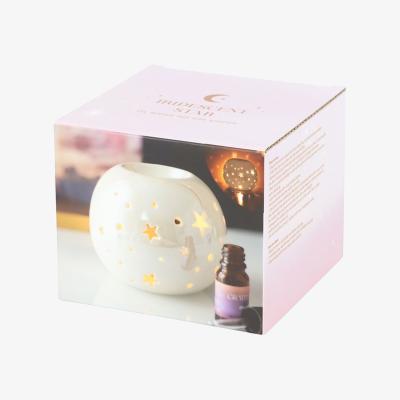 The Range Celestial Glow Star Oil Burner And Wax Warmer - White