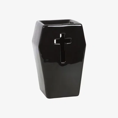 The Range Ceramic Coffin Oil Burner - Black