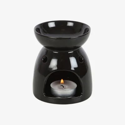 The Range Something Different Dark Forest Luna Moth Oil Burner - Black/White