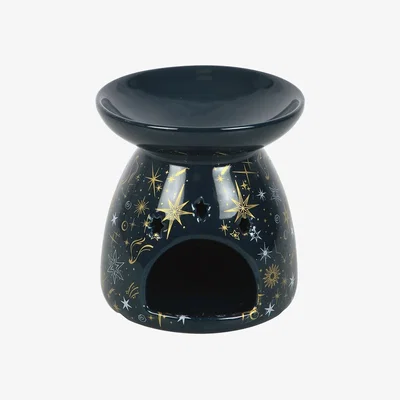The Range Something Different Starry Night Oil Burner - Blue/Gold/White