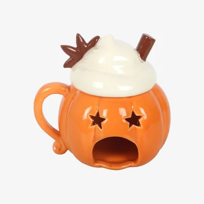 The Range Pumpkin Oil Burner and Wax Warmer - Orange