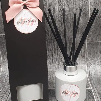 The Range Reed Diffuser - Black Cherry - Purple