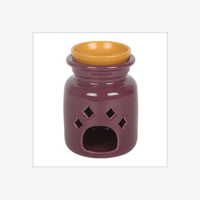 The Range Mischief and Magic Potion Bottle Oil Burner Wax Warmer Full Moon - Purple