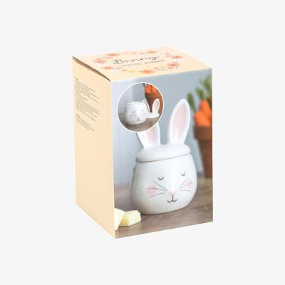 The Range Bunny Face Oil Burner For Fragrant Home Enjoyment - White