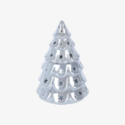 The Range Fir Tree Oil Burner - Silver