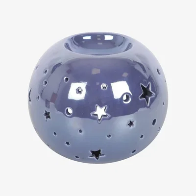 The Range Something Different Iridescent Star Oil Burner - Purple