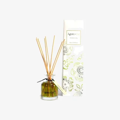 The Range Fig Reed Diffuser, Mediterranean Scent for Home - Brown