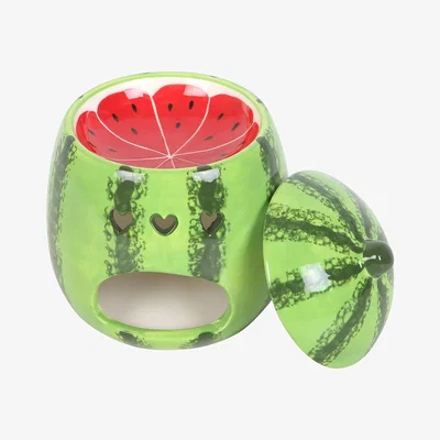 The Range Watermelon Oil And Wax Burner - Green