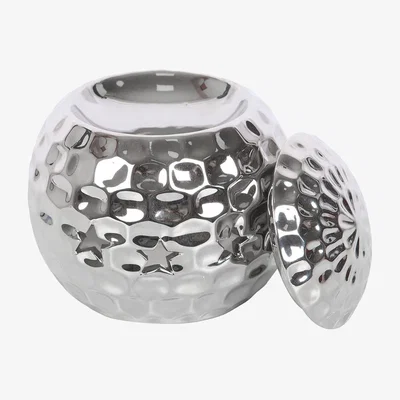 The Range Disco Ball Oil Burner - Silver