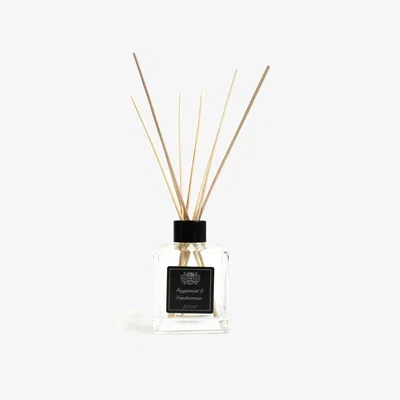 The Range Peppermint and Frankincense Reed Diffuser 200ml - Black