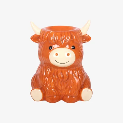 The Range Highland Cow Oil Burner and Wax Warmer