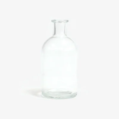 The Range Clear Antique Reed Diffuser Bottle for Home Fragrances - White