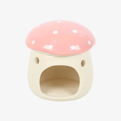 The Range Ceramic Mushroom Shaped Oil Burner - Pink