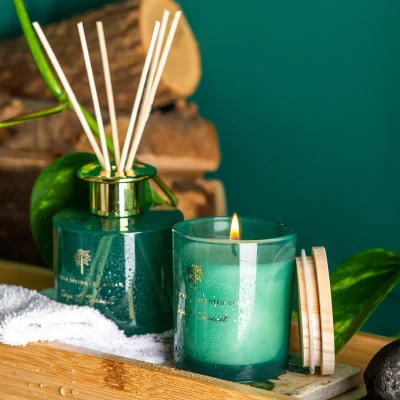 The Range Scented Candle and Reed Diffuser Set - Sage & Seasalt