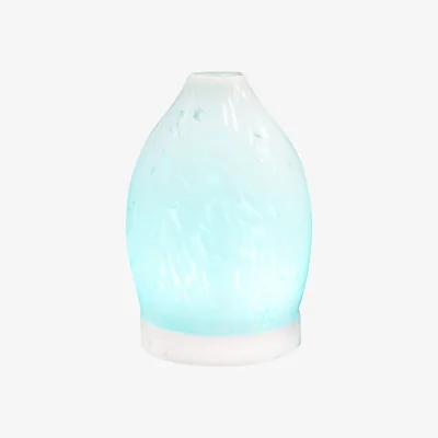 The Range Confetti White Glass Mood Light Oil Diffuser - White