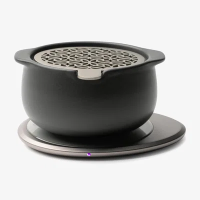 Wolf & Badger Jun Self-Heating Diffuser Set - Inkstone Black | Small | Ohom