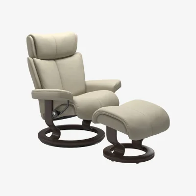 Arighi Bianchi Stressless® Magic Chair and Stool