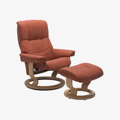 Arighi Bianchi Stressless® Mayfair Classic Chair and Stool