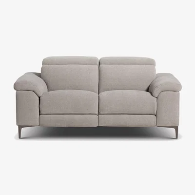 Barker and Stonehouse Paolo 2 Seater Recliner Sofa With 2 Electric Recliners Fabric | Barker & Stonehouse