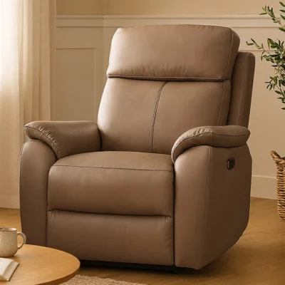 Dunelm Aspire Kingsmere Leather Power Recliner Armchair
