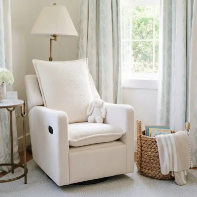 Dunelm Bebe & Beyond Boucle Nestler Recliner Chair