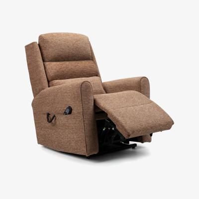 Dunelm Balmoral Premier Plus Rise and Recline Chair Chenille Cocoa