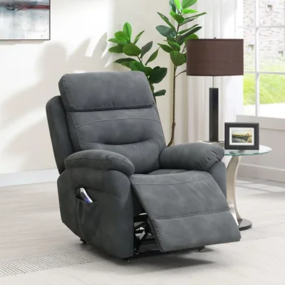Dunelm Calderbank Faux Suede Power Reclining Chair