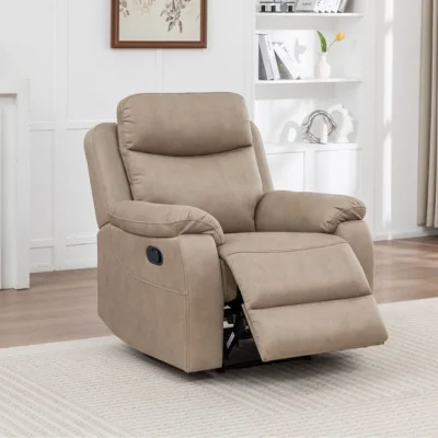 Dunelm Image Furnishings Aviemore Faux Leather Manual Reclining Chair