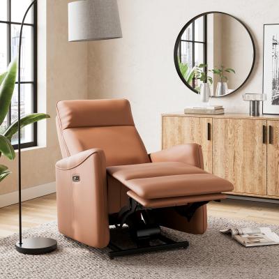 Dunelm Olli Boxy Rise and Recline Chair Tan (Brown)