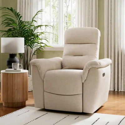 Dunelm Colbie Chenille Power Recliner Armchair