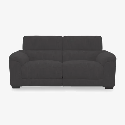 Furniture Village Nova Fabric 2 Seater Power Recliner Sofa with Power Headrests - Anthracite