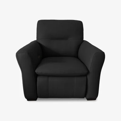 Furniture Village World of Leather - Restore NC Leather Power Recliner Chair - Black
