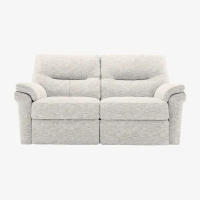 Furniture Village G Plan - Seattle 2 Seater Fabric Sofa - No Recliner - Rush Cream