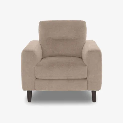 Furniture Village Jules Fabric Power Recliner Chair - R120 Light Khaki