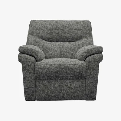 Furniture Village G Plan - Seattle Fabric Power Recliner Armchair with Heated Seat - Remco Slate