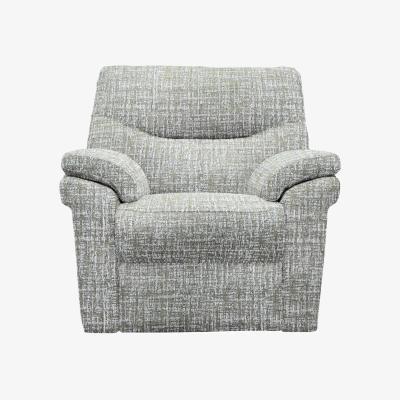 Furniture Village G Plan - Seattle Fabric Power Recliner Armchair with Heated Seat - Shore Oatmeal