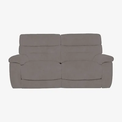 Furniture Village Comfort Story - Nimbus 2 Seater Fabric Recliner Sofa with Headrests and Power Lumbar