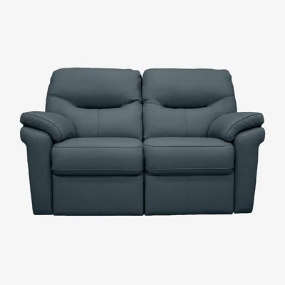 Furniture Village G Plan - Seattle 2 Seater Leather Power Recliner Sofa