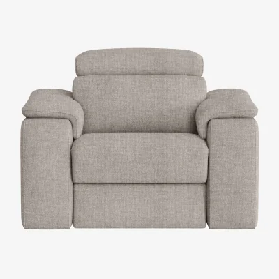 Furniture Village Nicoletti - Davide Fabric Power Recliner Chair