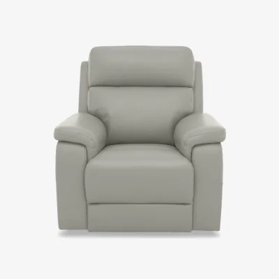 Furniture Village Raven Leather Power Recliner Chair