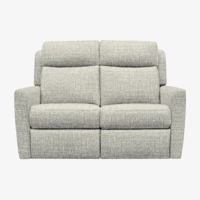 Furniture Village G Plan - Wren 2 Seater Fabric Sofa - No Recliner - Waffle Smoke