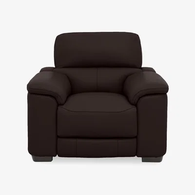 Furniture Village World of Leather - Nova HW Leather Power Recliner Chair with Power Headrest