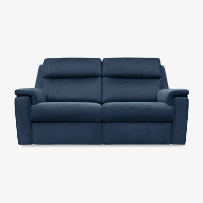 Furniture Village G Plan - Thornbury 3 Seater Fabric Sofa - No Recliner - Stingray Indigo