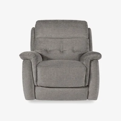 Furniture Village Springer Fabric Power Recliner Armchair - Wild Dove