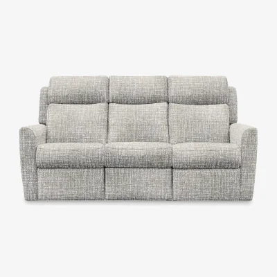 Furniture Village G Plan - Wren 3 Seater Fabric Power Recliner Sofa - Shore Slate