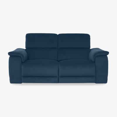 Furniture Village Genius Fabric 3 Seater Power Recliner Sofa with Power Headrest and Bluetooth Speakers