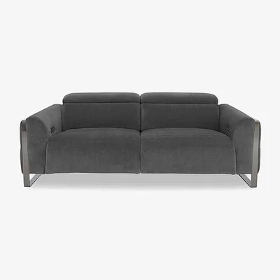 Furniture Village Gisella Fabric 3 Seater Power Recliner Sofa with Power Headrests